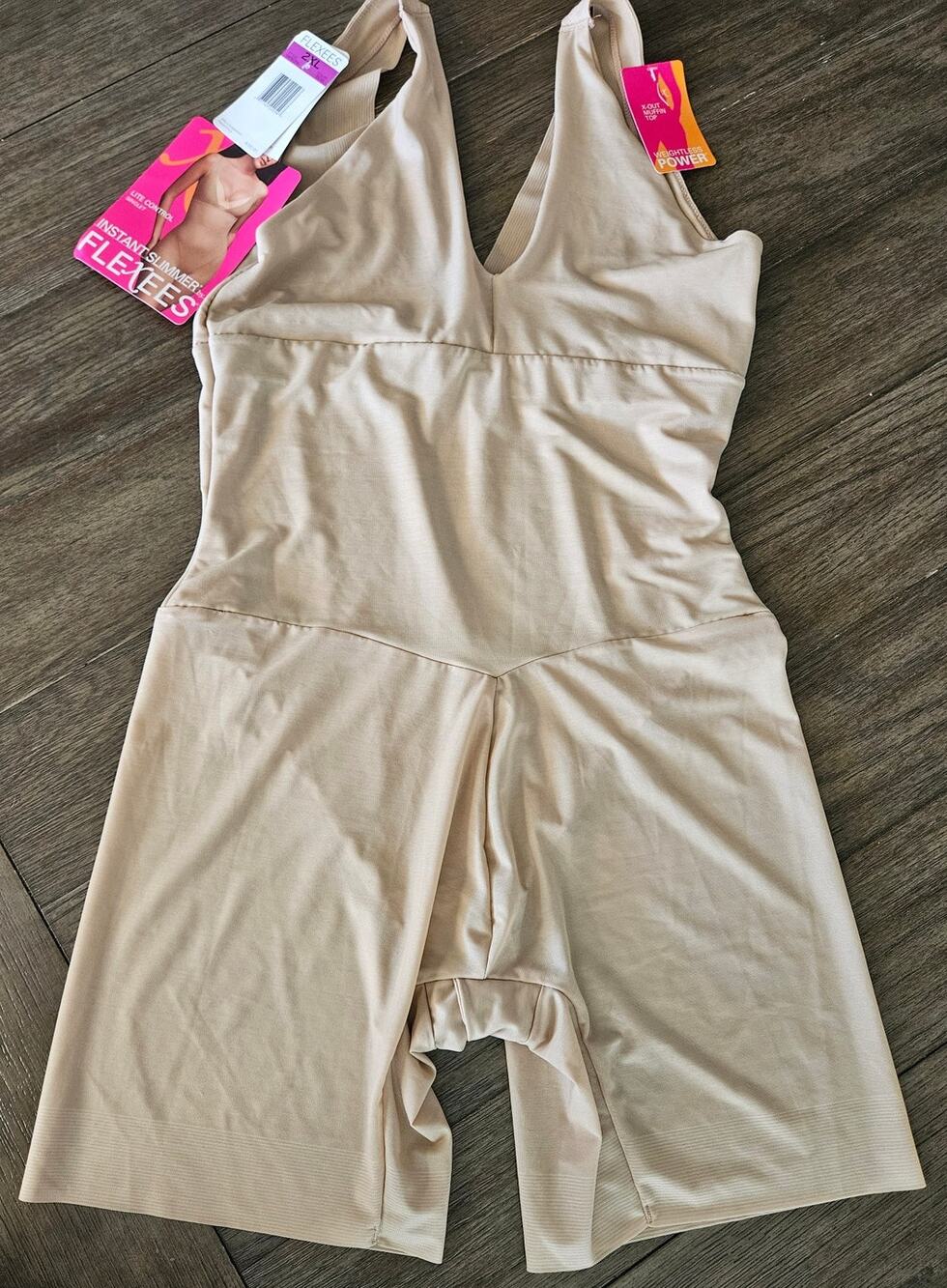 Women's Flexees Instant Slimmer Lite Control Size 2XL Style MO5056 Color BDB